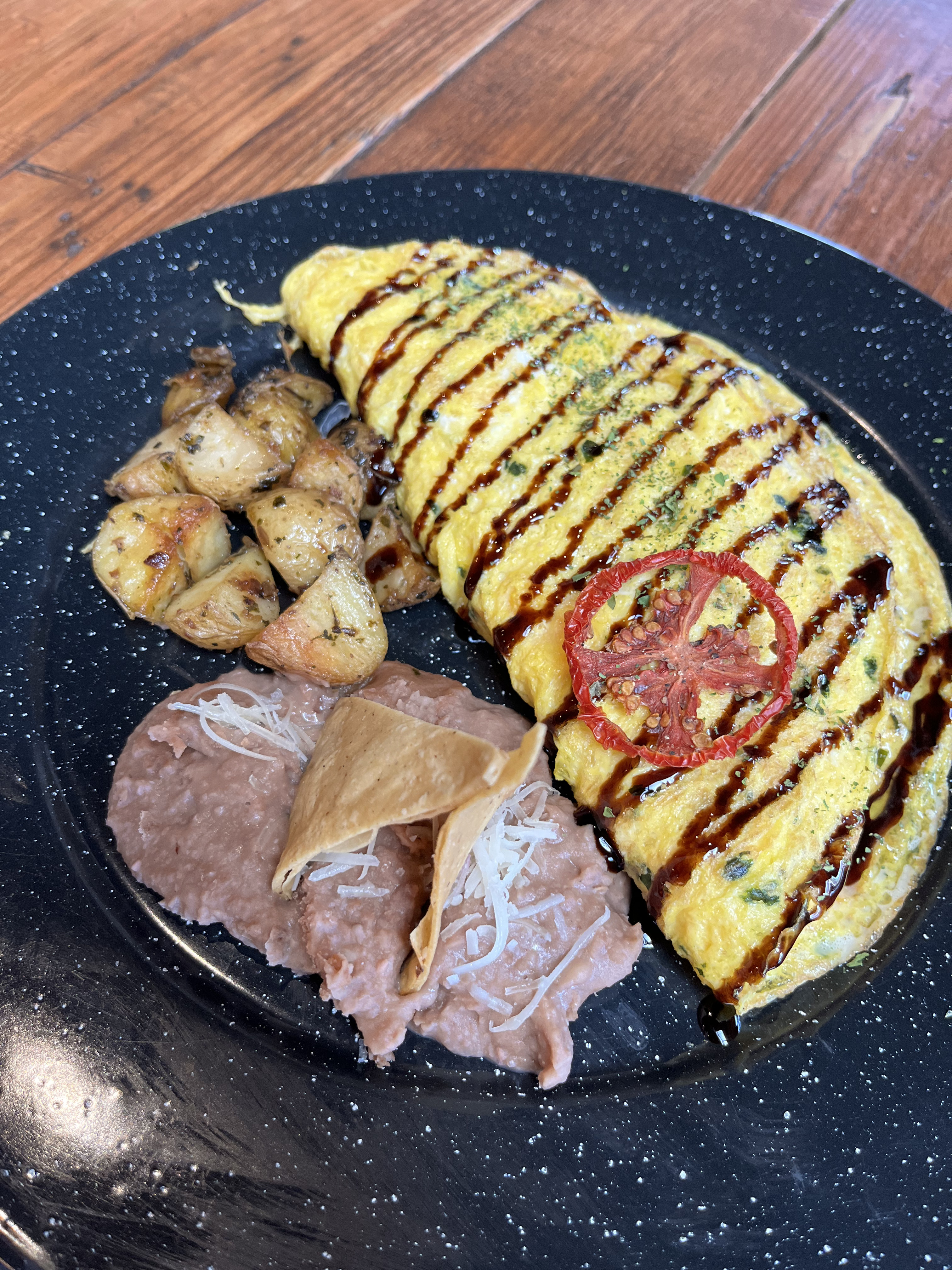 Omelette de Jamon y Queso